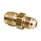 Thrifco Plumbing No. 42R 3/8 Inch x 1/4 Inch Brass Flare Coupling 4401109 - alternate 1